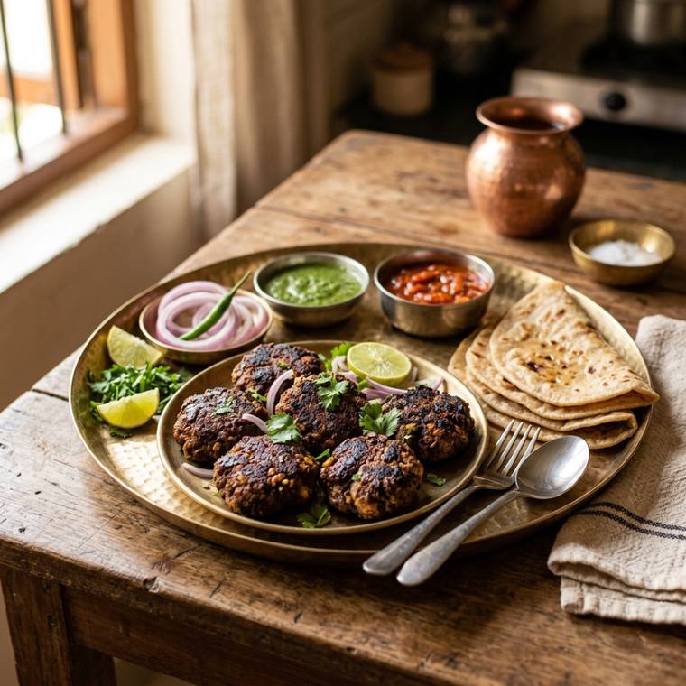 Bihari Kabab, a Bihar dish, 314 kcal per serving