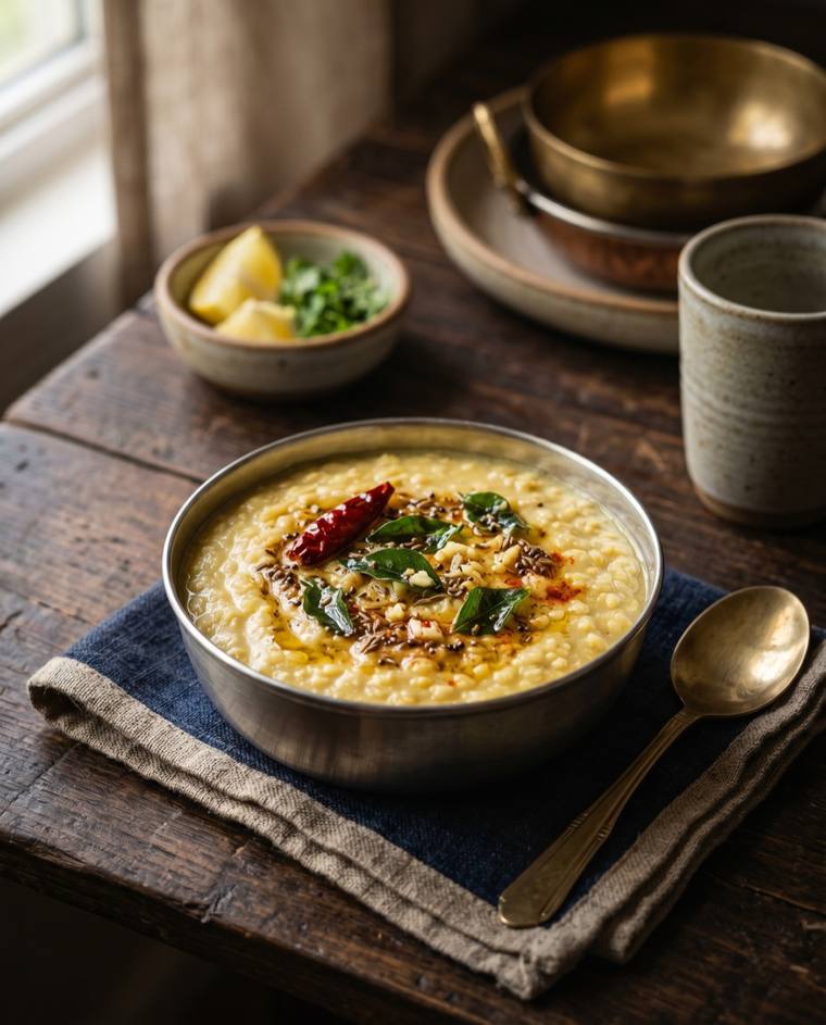 Parippu Curry, a Kerala dish, 166 kcal per serving