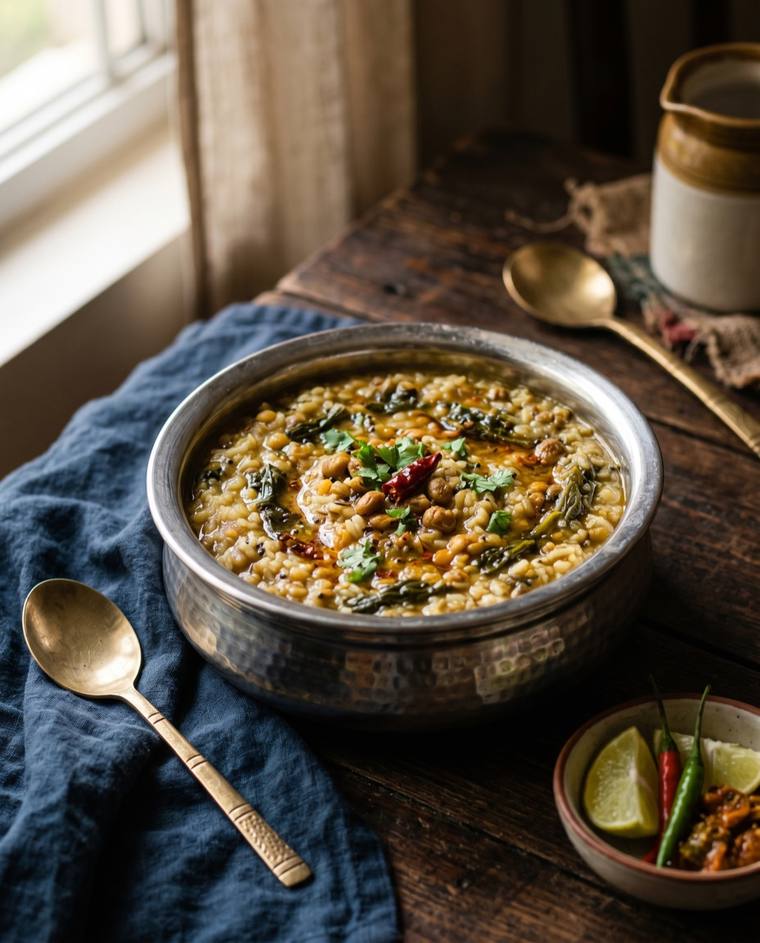Chagempomba, a Manipur dish, 184 kcal per serving