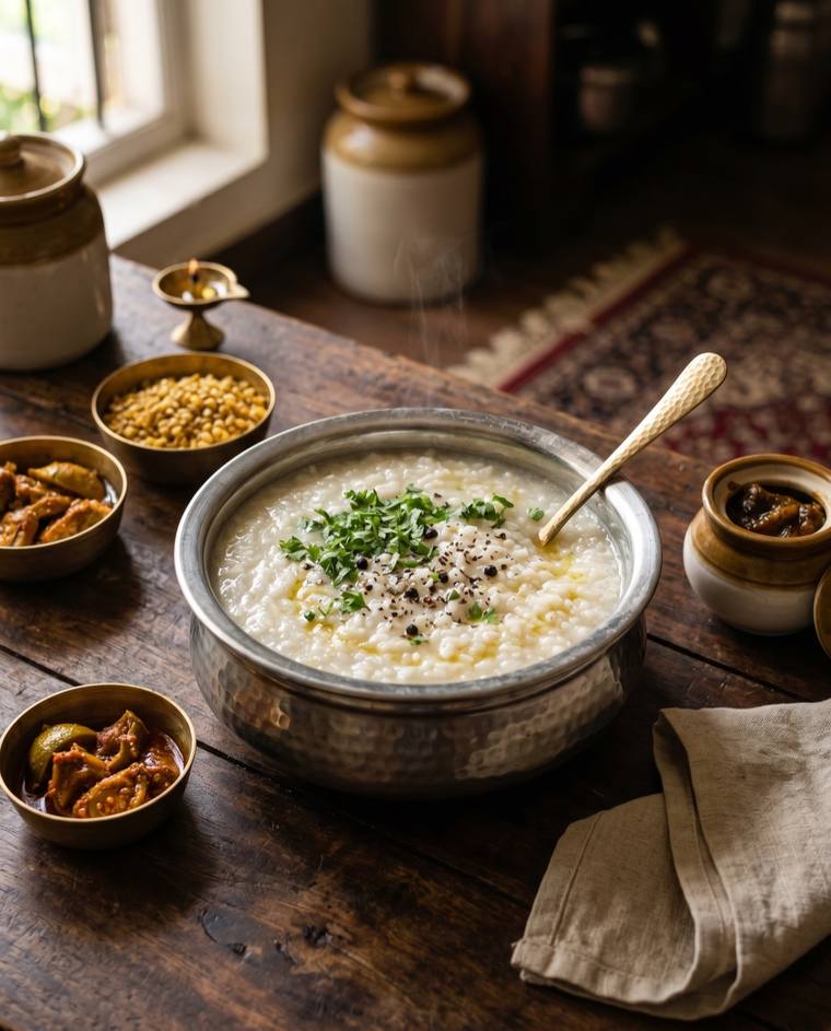 Sanpiau, a Mizoram dish, 108 kcal per serving