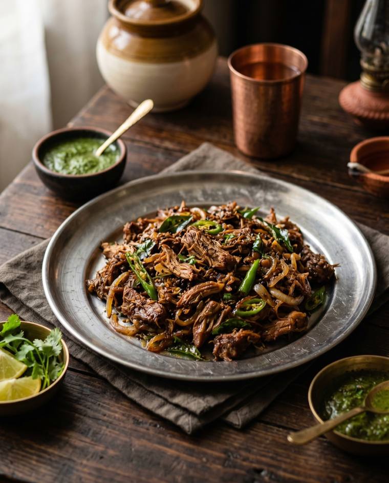 Vawksa Rep, a Mizoram dish, 205 kcal per serving