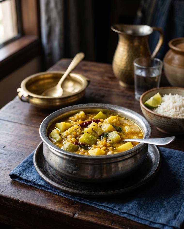 Dalma, a Odisha dish, 143 kcal per serving