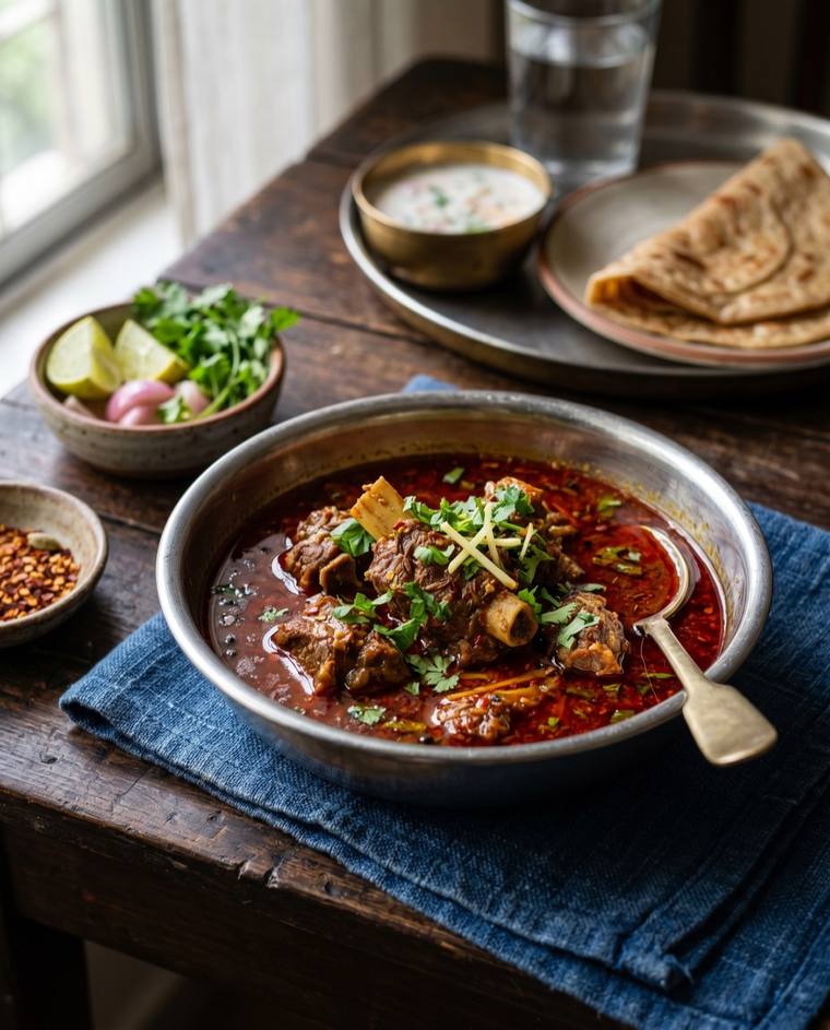 Laal Maas, a Rajasthan dish, 276 kcal per serving