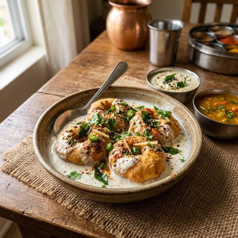 Perugu Vada, a Andhra Pradesh dish, 353 kcal per serving