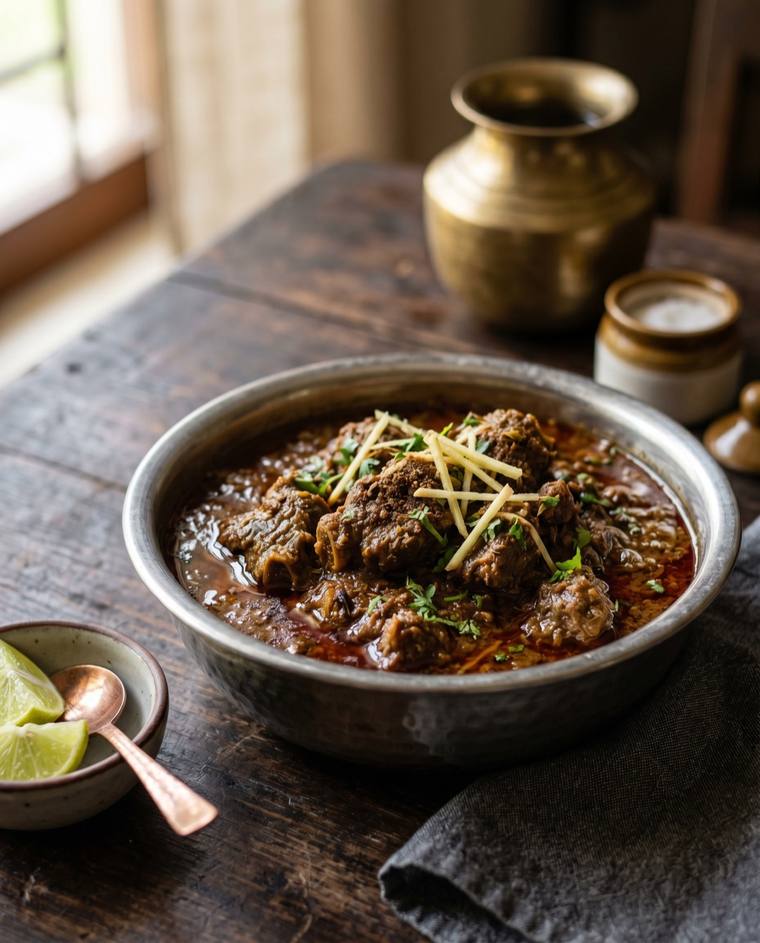 Mutton Nihari, a Uttar Pradesh dish, 284 kcal per serving
